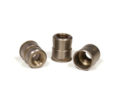 5/16-18 x Grip 1 Straight Knurl Aluminum Swaging Series Rivet Nut